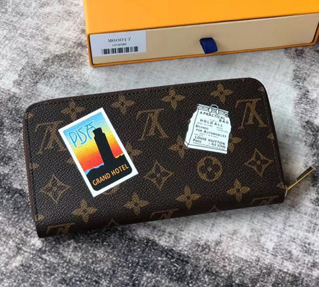 Louis Vuitton Monogram World Tour Zippy Wallet